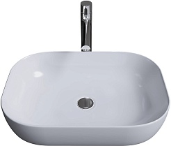 Grossman Раковина накладная 61 GR-3049 белая – фотография-1